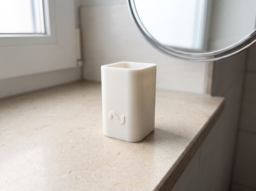 Nexora 3D Wandhalter für Braun XT3100 freistehend im Badezimmer