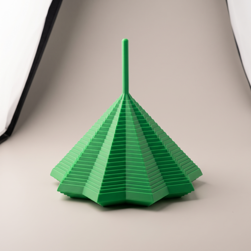ASMR Fidget-Stern in ausgezogener Pyramidenform